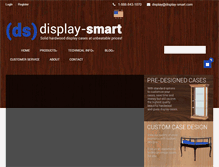 Tablet Screenshot of display-smart.com